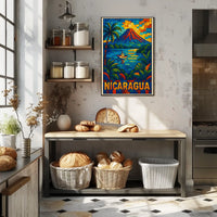 Nicaragua Travel Poster