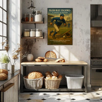 Toledo Blue Stockings A Legacy In Poster