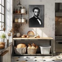 Abraham Lincoln Army Camp Visit Historical Poster PosterGoat