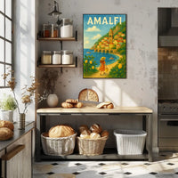 Amalfi Coast Dream Poster