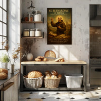 St. Bernardine of Siena Poster PosterGoat