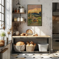 Abruzzo Scenic Art Print Poster for Home Decor and Travel Enthusiasts PosterGoat