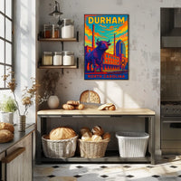 Durham, North Carolina Poster