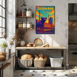 Durham, North Carolina Poster