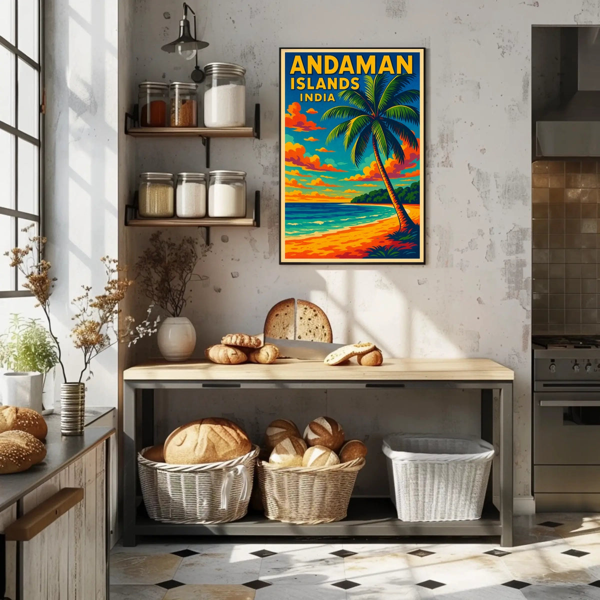 Andaman Islands Tropical Paradise Poster