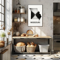 Missouri Landscape Art Poster