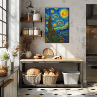 Starry Night Inspiration Poster