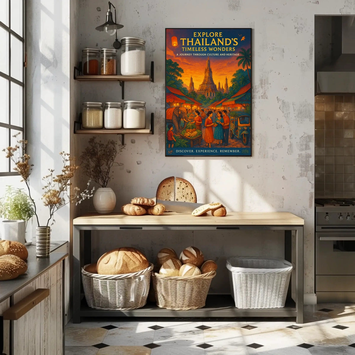 Explore Thailands Timeless Wonders Poster
