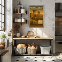 The Roman Forum Heart of Ancient Rome Poster