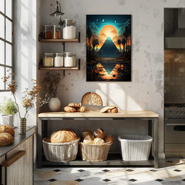 Celestial Reflections Poster
