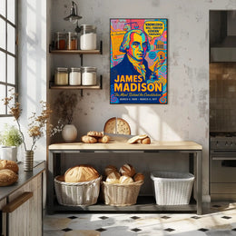 James Madison The Mind Behind the Constitution Poster PosterGoat