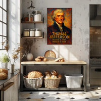 Thomas Jefferson 3Rd President Poster