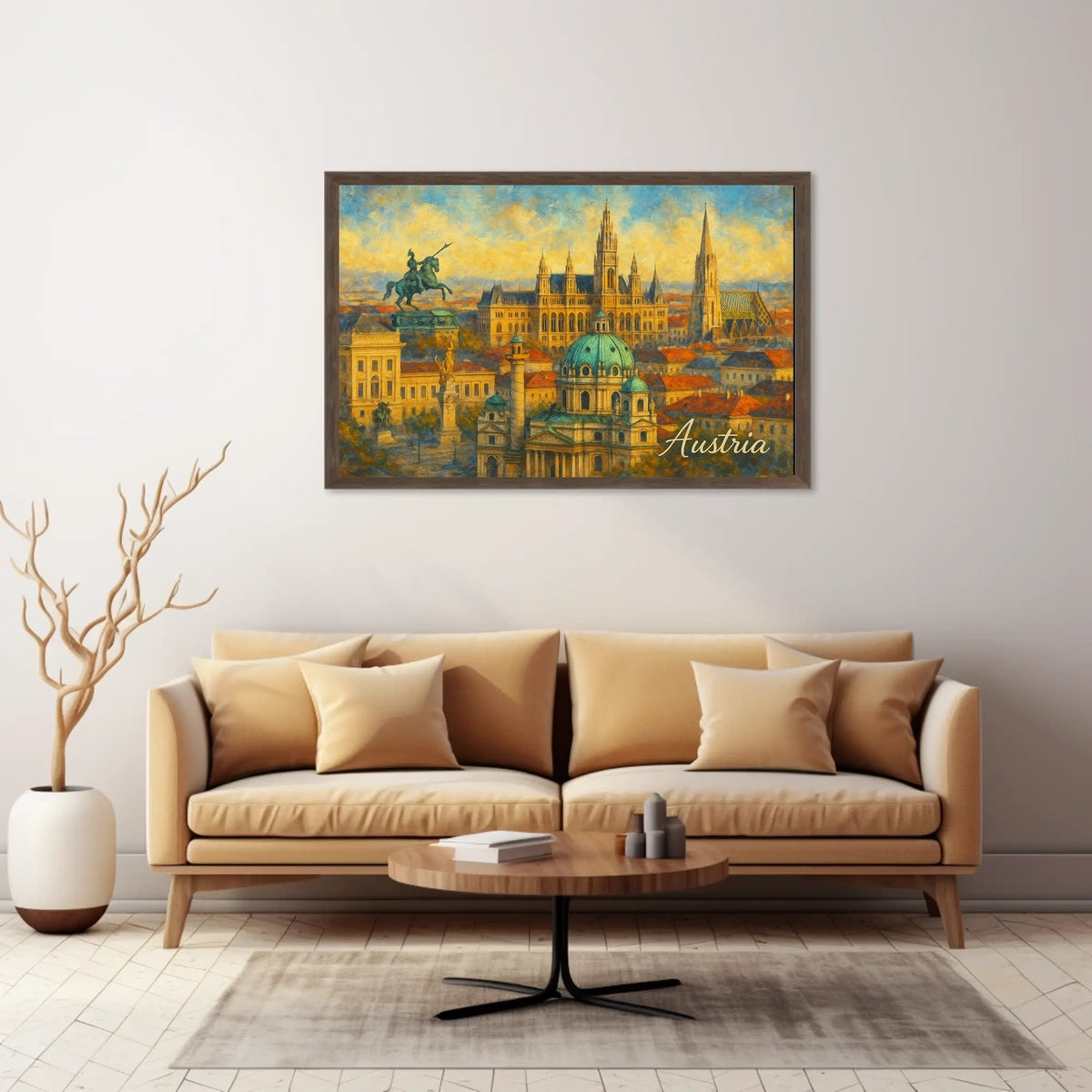 Viennas Architectural Splendor Poster