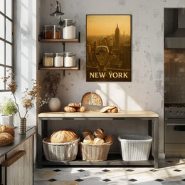 New York Cityscape Poster