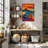 Comoros Coastal Beauty Poster