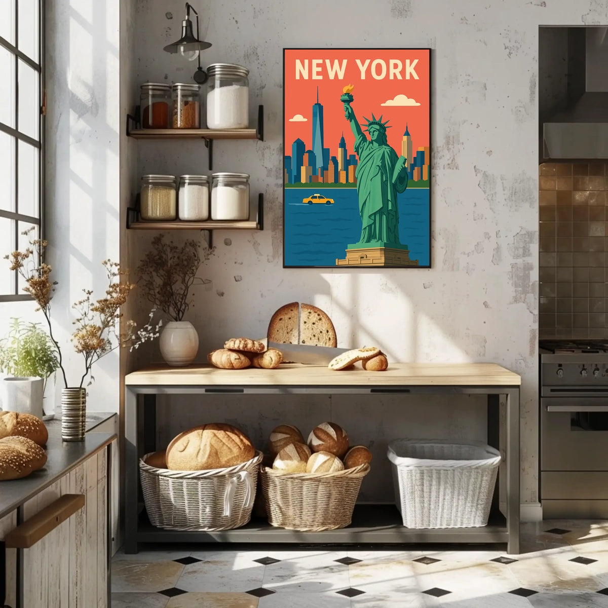 New York City Skyline Poster