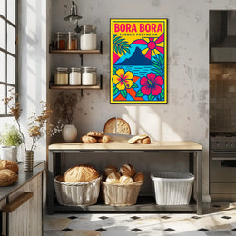 Bora Bora French Polynesia Poster PosterGoat