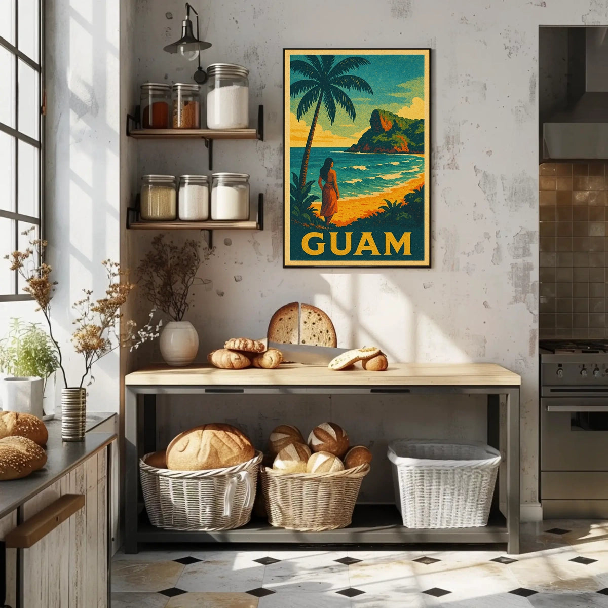 Guam Tropical Paradise Poster
