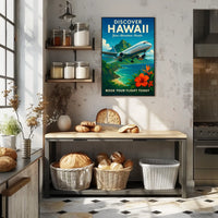 Hawaii Adventure Travel Poster