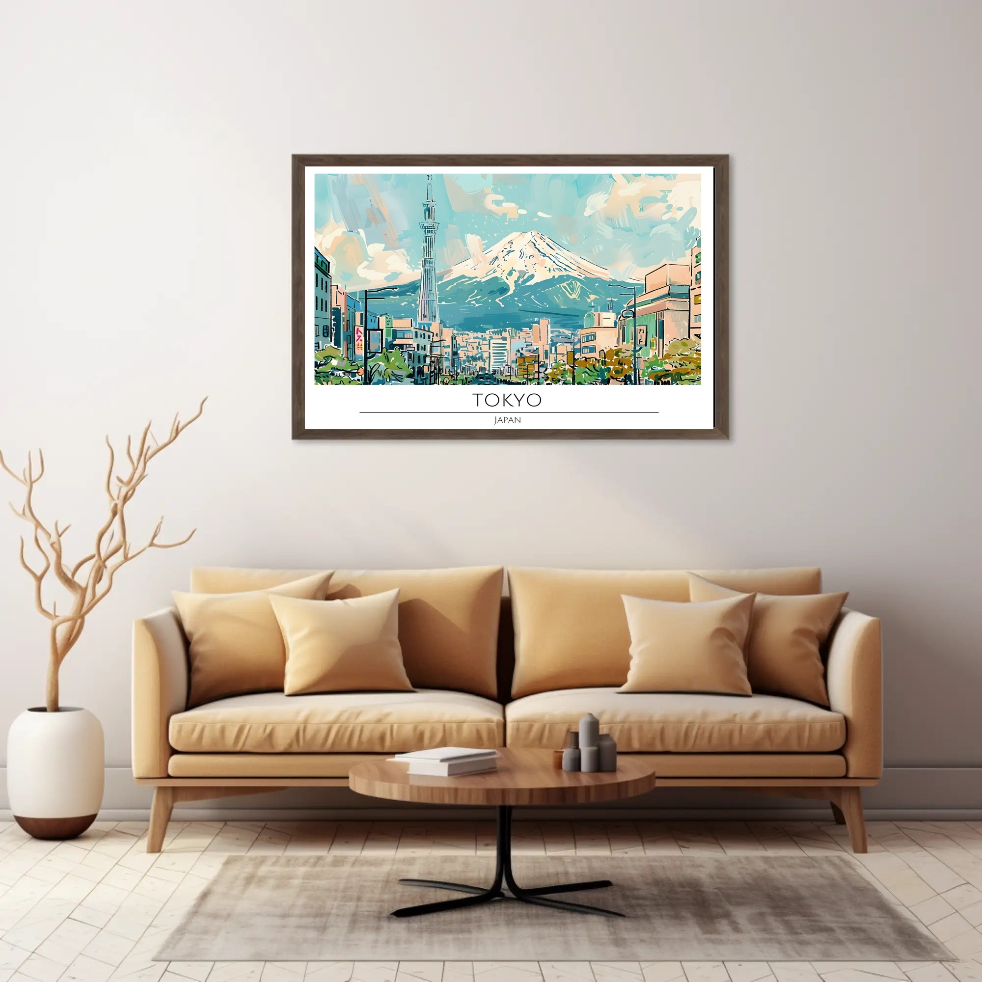 Tokyo Skyline Poster