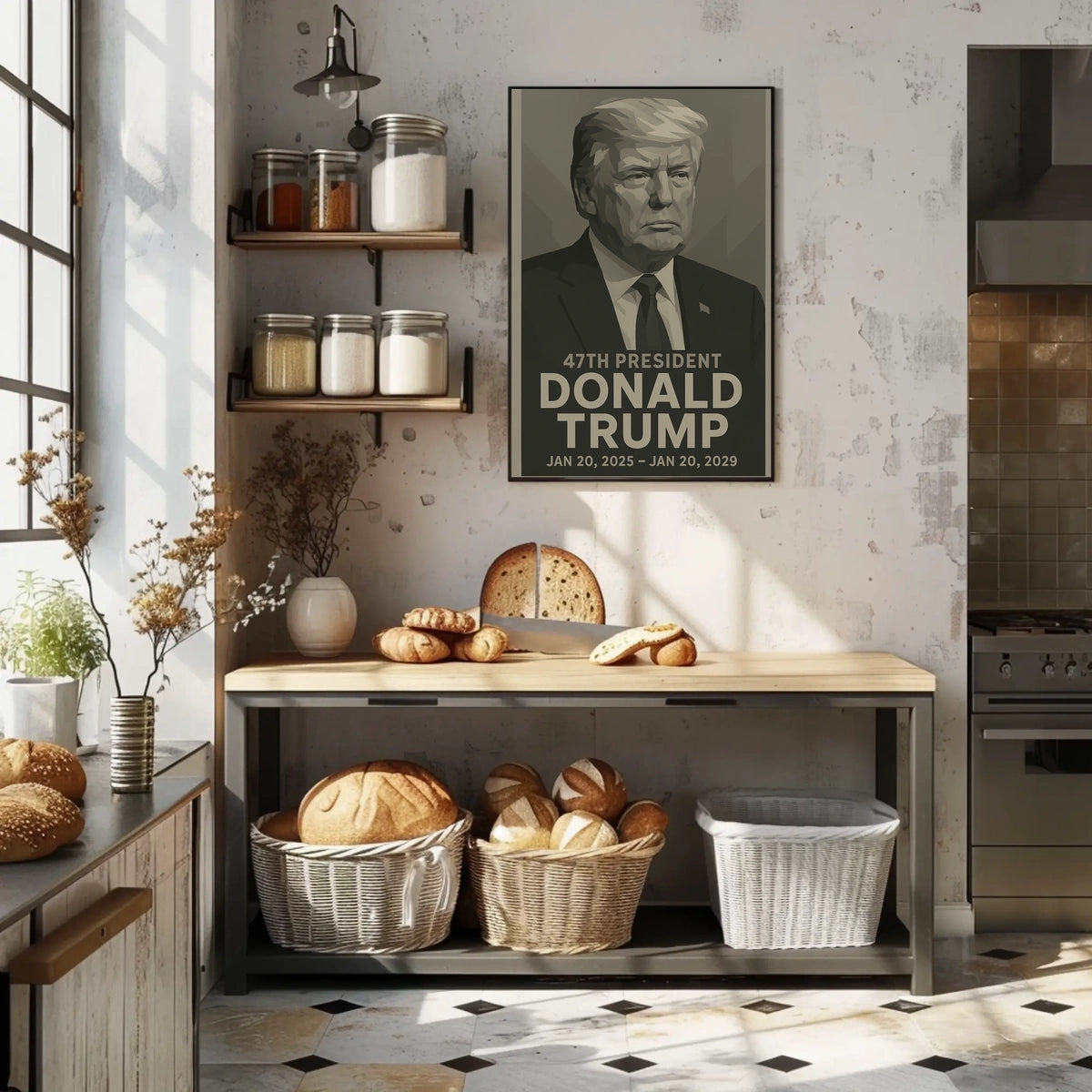 Donald Trump 47th President Poster