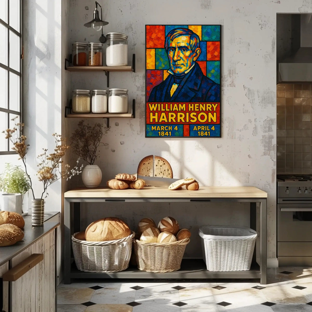 William Henry Harrison 9th President Poster