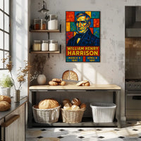 William Henry Harrison 9th President Poster