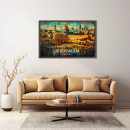 Jerusalem A Mosaic of History Poster
