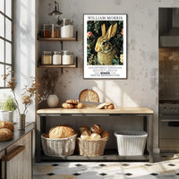William Morris Nature-Inspired 19th-Century Exhibition Artistic Poster