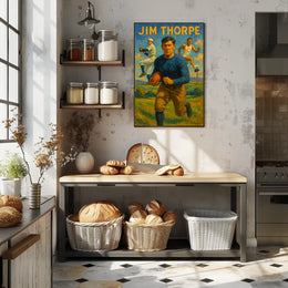 Jim Thorpe Athletic Legend Poster