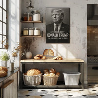 Donald Trump 47th President Poster