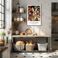 William Morris Rabbit Floral Heritage Poster