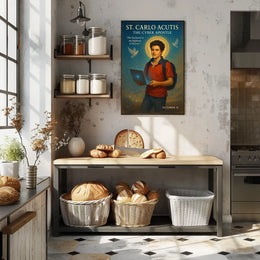 St. Carlo Acutis The Cyber Apostle Poster