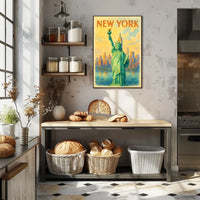 New York The Statue of Liberty Poster