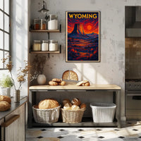 Wyoming Landscape Poster
