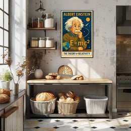 Albert Einstein The Theory Of Poster