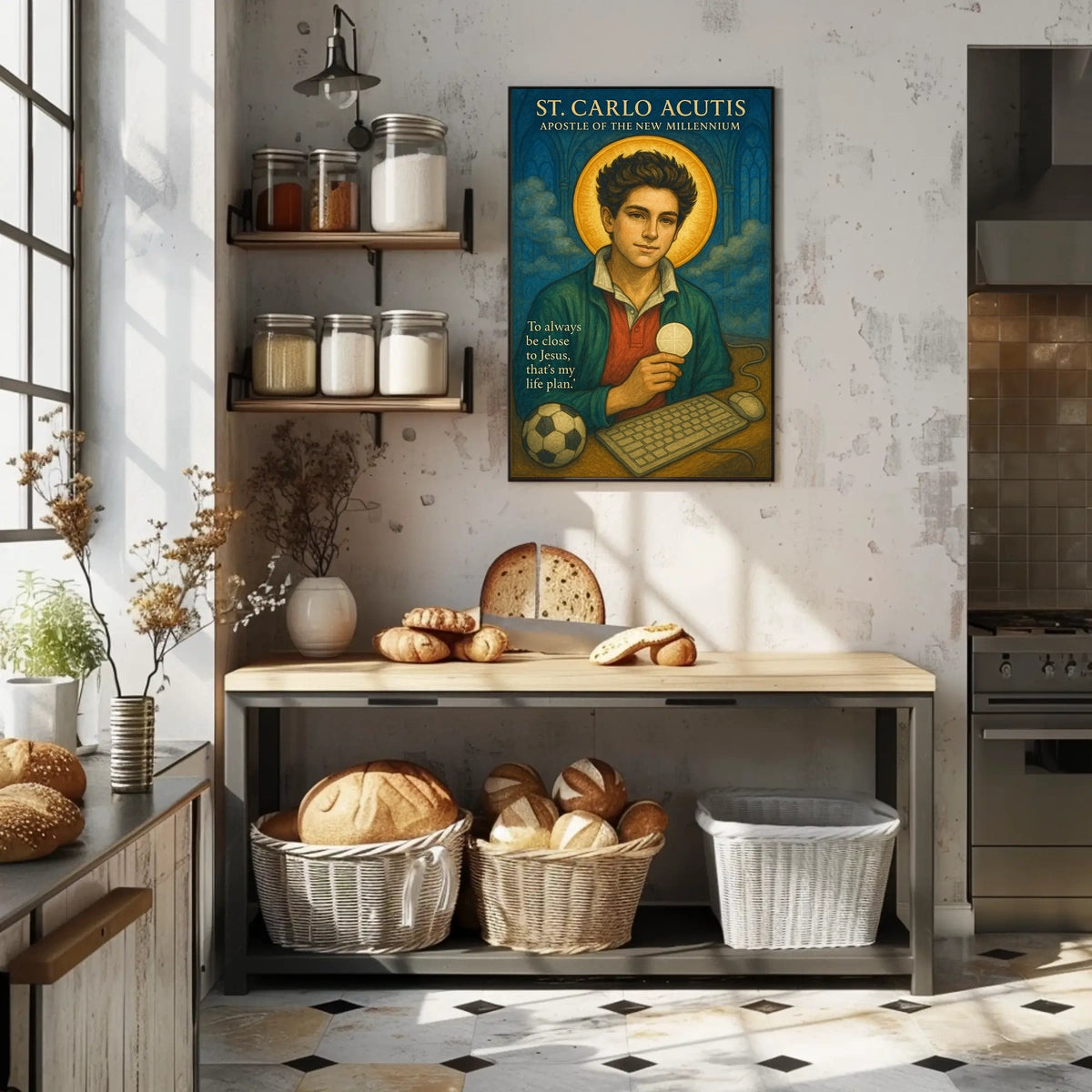 St. Carlo Acutis Apostle of the New Millennium Poster