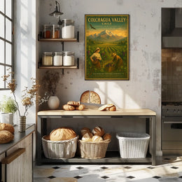 Colchagua Valley Discover the Vineyards Serenity Poster