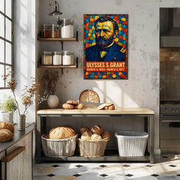 Ulysses S. Grant 18Th President Poster