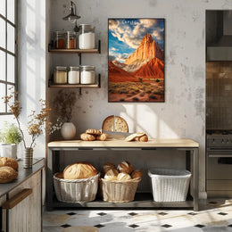 Capitol Reef Majestic Landscape Poster Print