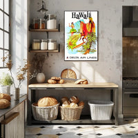 Explore Hawaii With Delta Air Lines Poster
