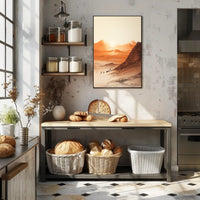 Journey Through The Desert Poster