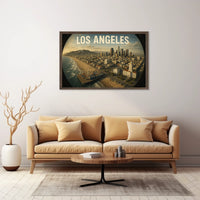 Los Angeles Skyline Poster