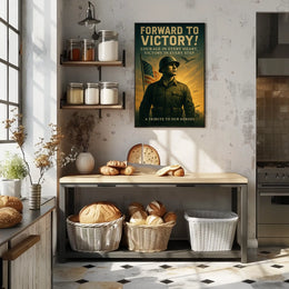 Forward To Victory Poster