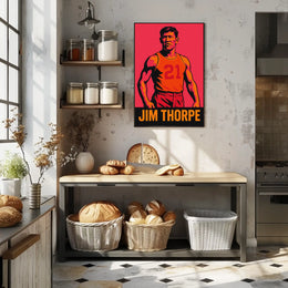 Jim Thorpe Athletic Legend Poster