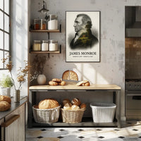 James Monroe 5th President of the United States Reflections Poster