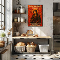 Saint Frances Of Rome Poster