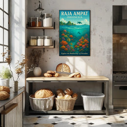 Raja Ampat Explore the Biodiversity of Paradise Poster