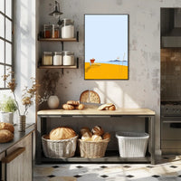 Tranquil Beach Scene Poster PosterGoat