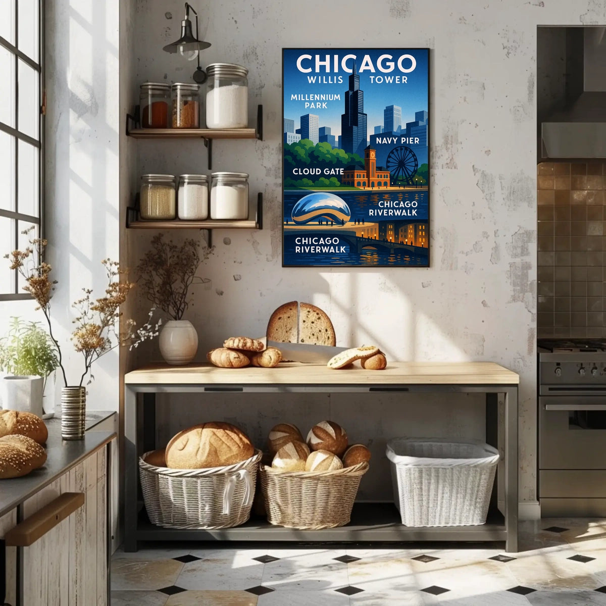 Discover Chicago Poster